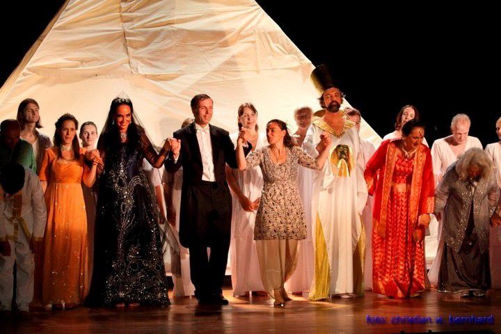 2010 conducting Mozart Magic Flute opera in Stuttgart